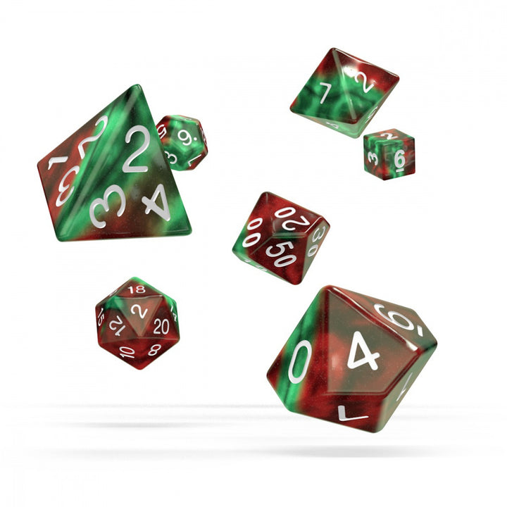 Oakie Doakie Dice RPG Set Gemidice - Bloody Jungle (7)