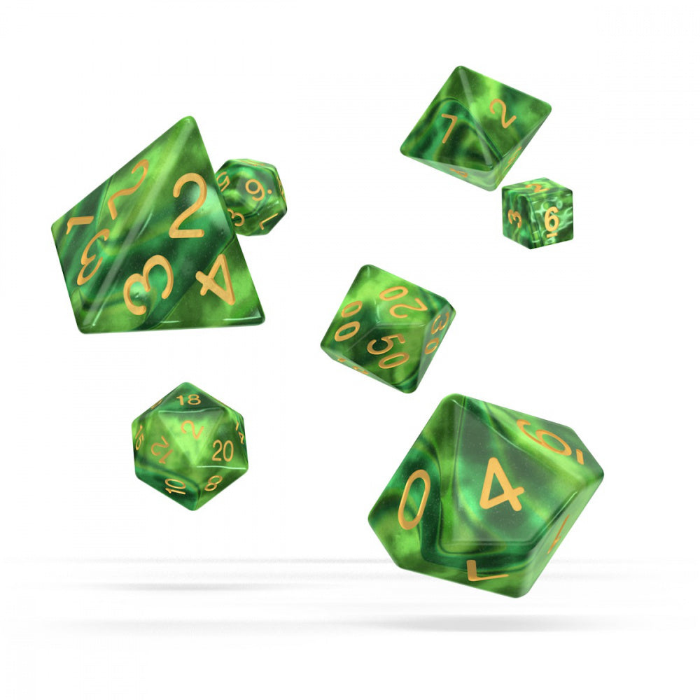 Oakie Doakie Dice RPG Set Gemidice - Jungle (7)